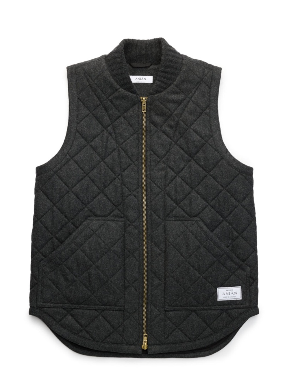 NWT Anian Women’s Quilted Wool Vest
